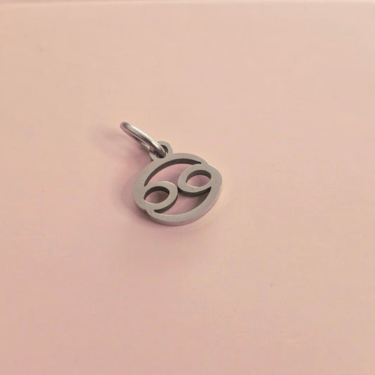 KOSMOS - Krebs Edelstahl Anhänger