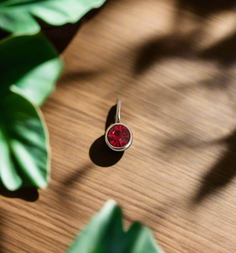 KOSMOS - Geburtsstein Januar Anhänger