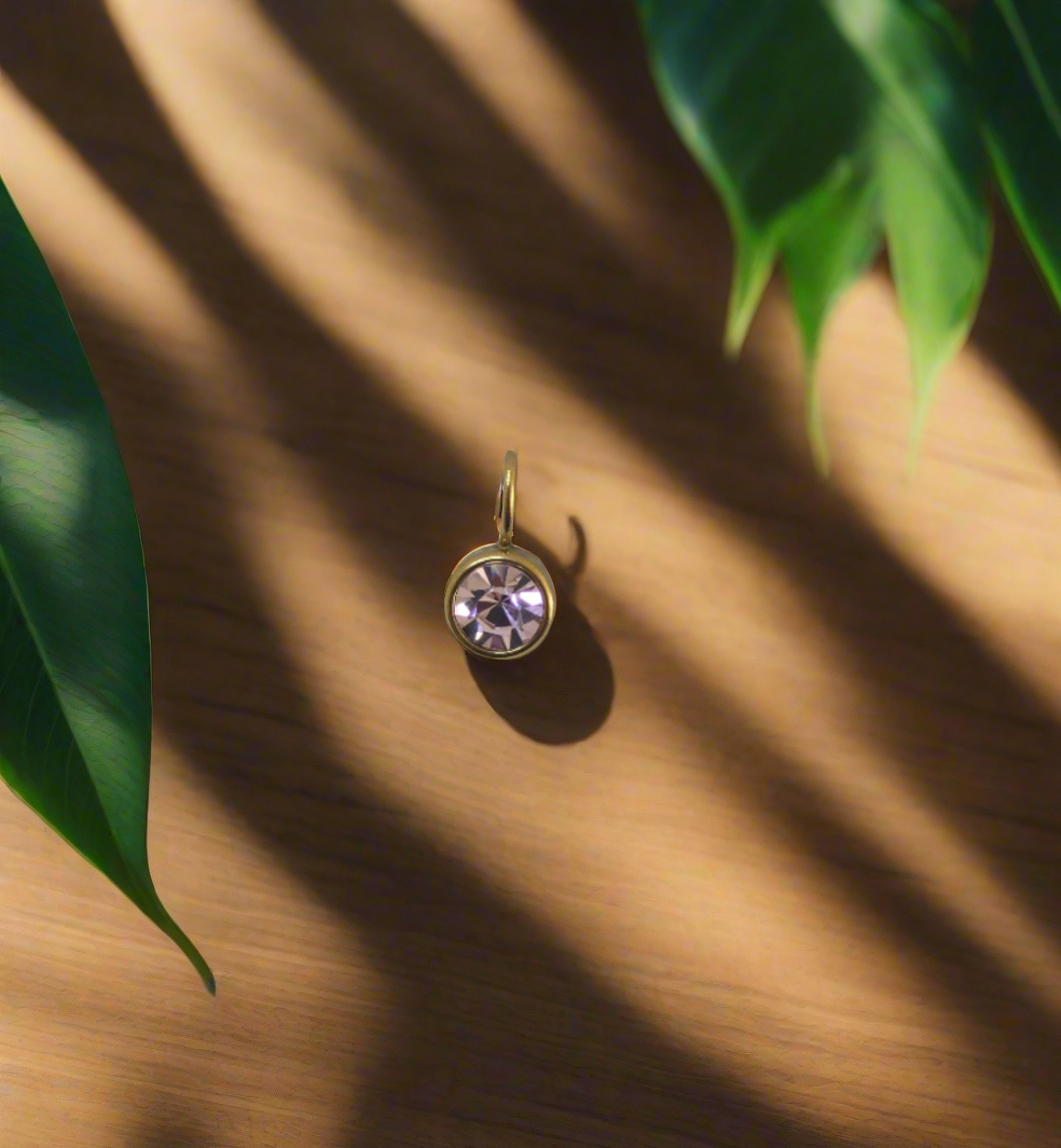 KOSMOS - Geburtsstein Oktober Anhänger