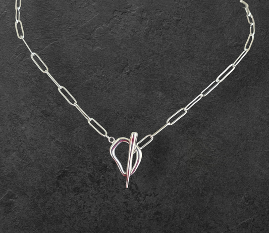 Argent Paperclip Chain
