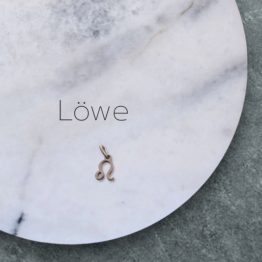 Sternzeichen Löwe - Edelstahl Anhänger